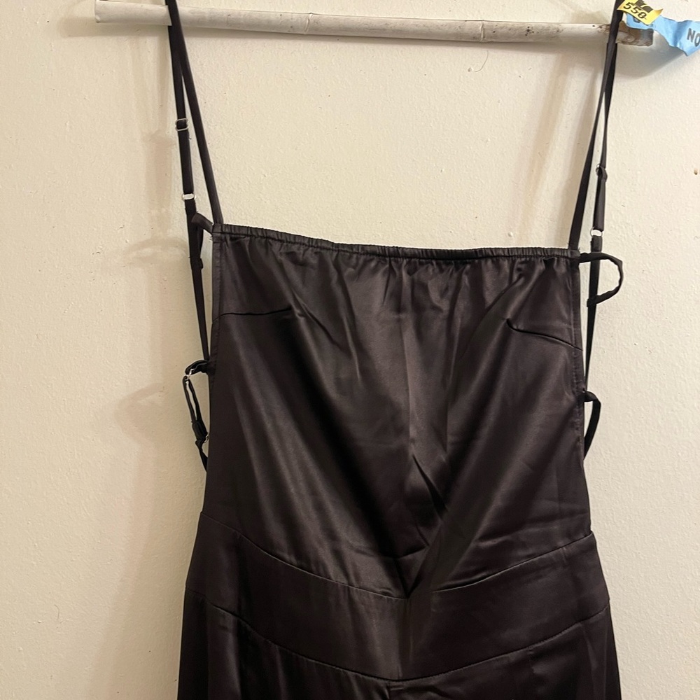 Black Silk Pant Jumpsuit
